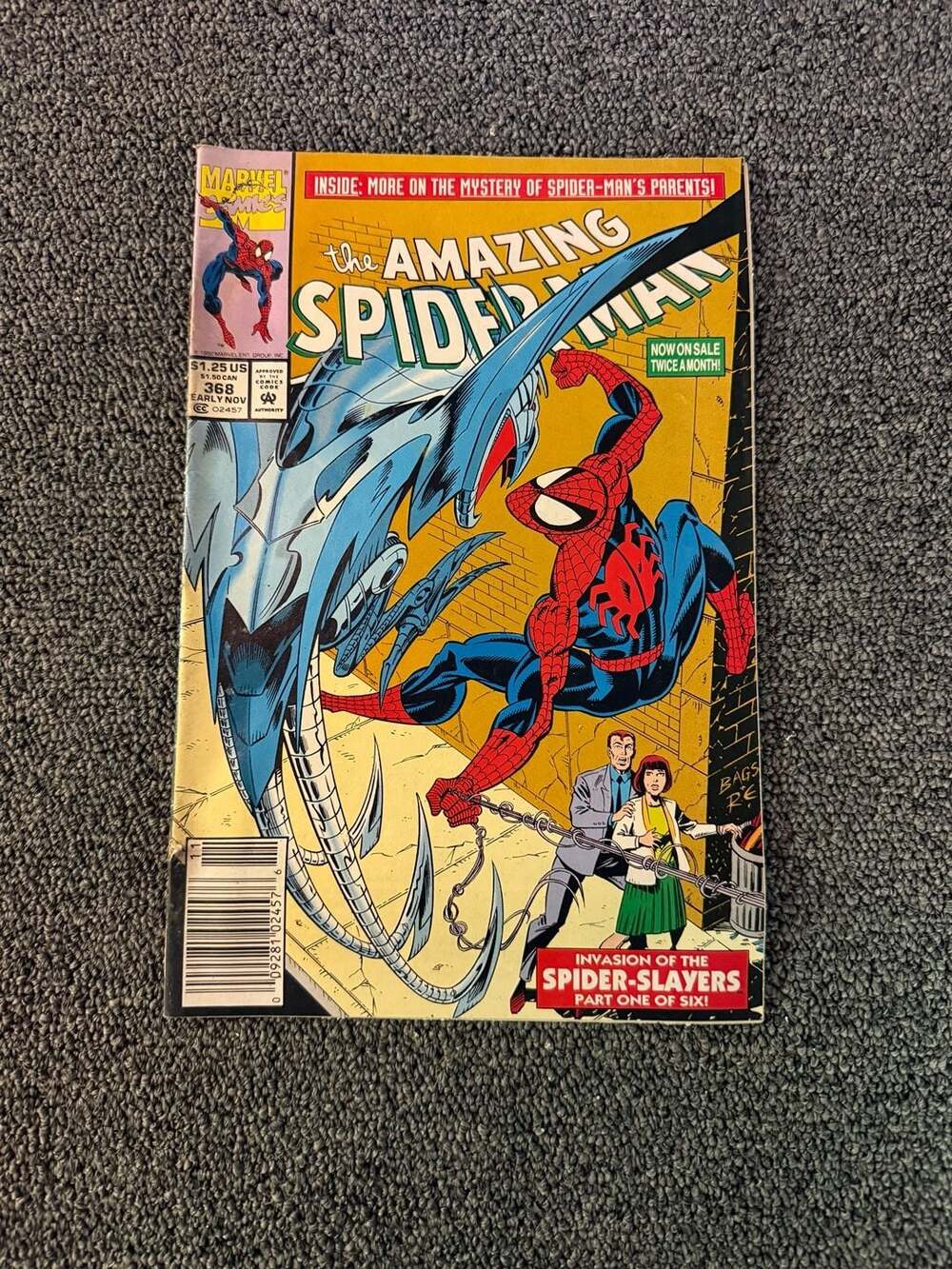 The Amazing Spider-Man #368 Marvel Comics 1992